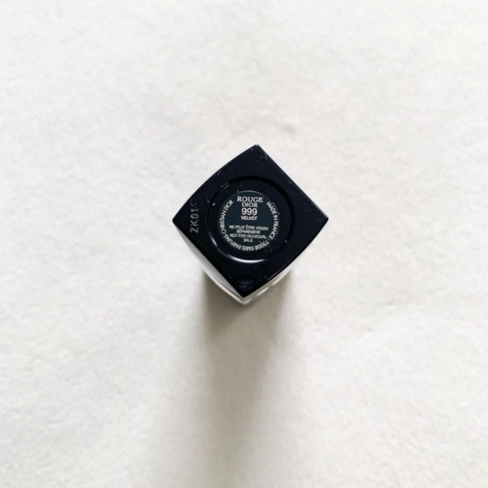 Dior Rouge Lipstick 999 Velvet Matte Perfect Red Shade Full Size, NEW - Picture 8 of 8